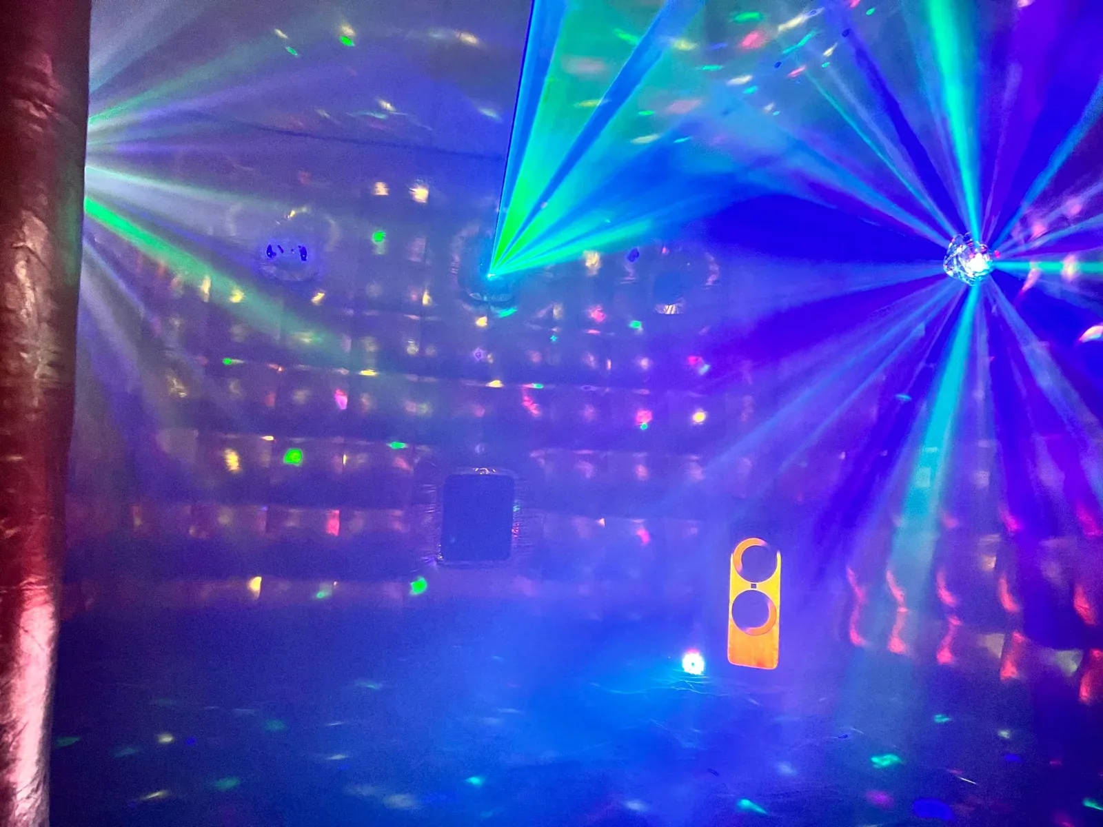 Gold Nightclub Lighting